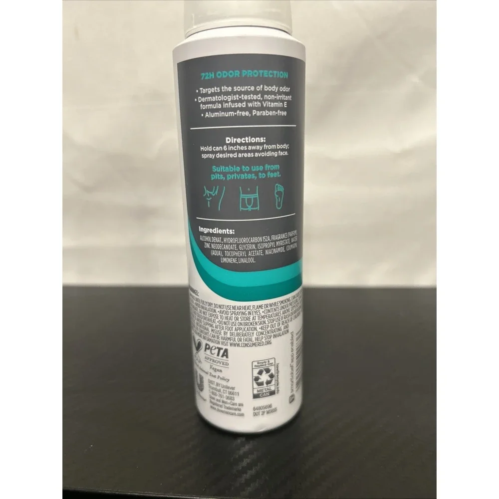 Dove Men +Care Whole Body Deodorant Sp for Men Bamboo & Aloe 4 oz